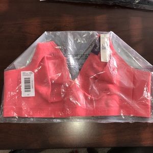 CACIQUE NO WIRE COTTON BRA size 44c NWT